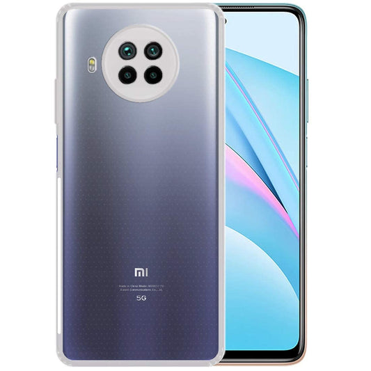 E-COSMOS for Xiaomi Mi 10i 5G Case Cover Slim Crystal Clear Soft TPU Back Cover (Transparent)