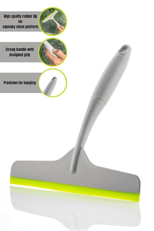 E-COSMOS Plastic Kitchen Platform and Glass Wiper (Grey)