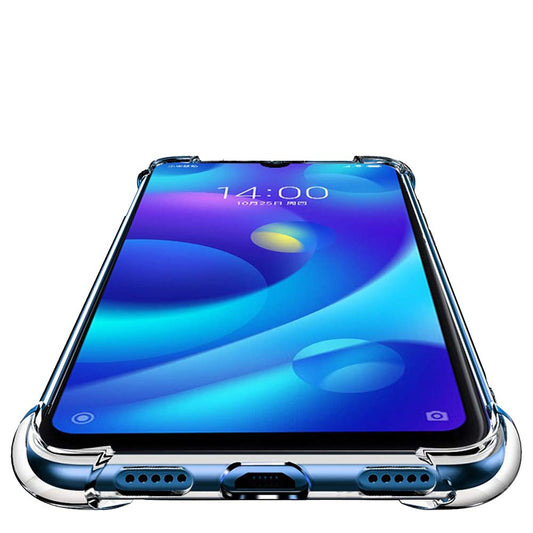 E-COSMOS Bumper Case for Xiaomi Redmi Note 7 Pro (Silicone_Transparent)