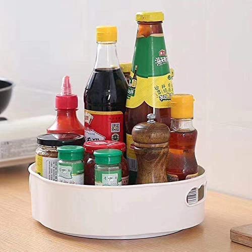 E-COSMOS Multi-Purpose 360° Rotating Organizer Tray | Off-White
