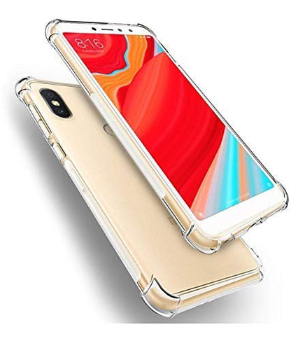 E-COSMOS for Redmi Note 5 Pro Case Cover Slim Crystal Clear Soft TPU Back Cover (Transparent)