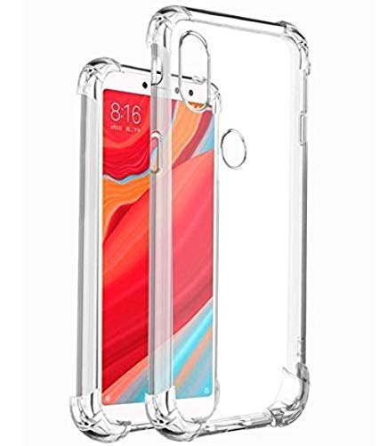 E-COSMOS for Redmi Note 5 Pro Case Cover Slim Crystal Clear Soft TPU Back Cover (Transparent)