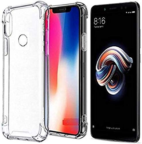 E-COSMOS Bumper Case for Xiaomi Redmi Note 7 Pro (Silicone Transparent)