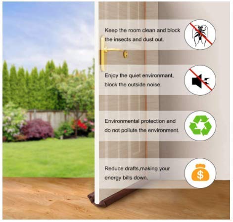 E-COSMOS Door Bottom Sealing Strip Guard for Home | Door Stoppers