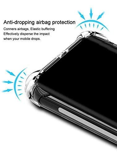 E-COSMOS for Redmi Y2 Case Cover Slim Crystal Clear Soft TPU Back Cover (Transparent)