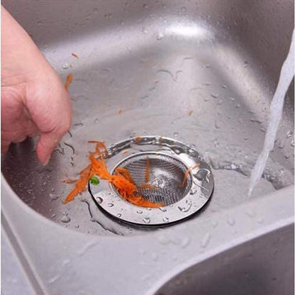 E-Cosmos Kitchen Sink Strainer Heavy-Duty Stainless-Steel Drain Jali