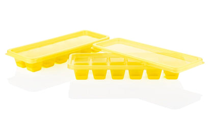 E-COSMOS Ice Cube Tray Silicone for Freezer Honeycomb 37 Cavity Ice Cube Mould Flexible Tray for Freezer, Chocolate Cake Maker, Ice Trays for Chilled Drinks, Reusable (Multi Color)