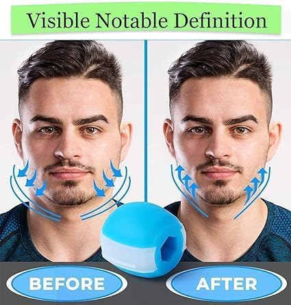 E-COSMOS Pack Of 2 Jawline Exerciser Double Chin Reducer