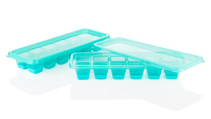 E-COSMOS Ice Cube Tray Silicone for Freezer Honeycomb 37 Cavity Ice Cube Mould Flexible Tray for Freezer, Chocolate Cake Maker, Ice Trays for Chilled Drinks, Reusable (Multi Color)