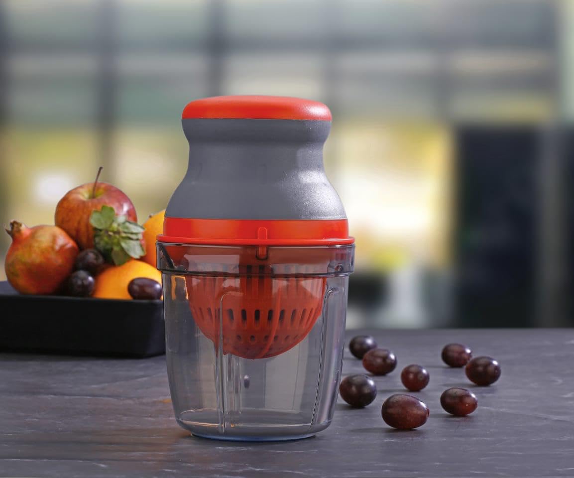E-COSMOS Hand Press Juicer Machine | Lemon Squeezer | Reduce Effort Needed