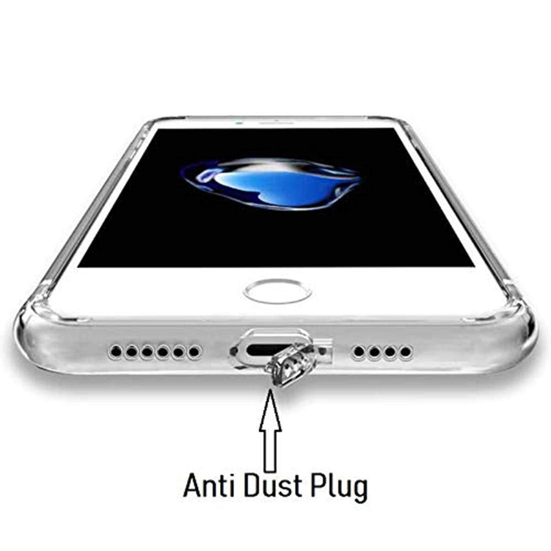 E-COSMOS for Xiaomi Mi 10i 5G Case Cover Slim Crystal Clear Soft TPU Back Cover (Transparent)