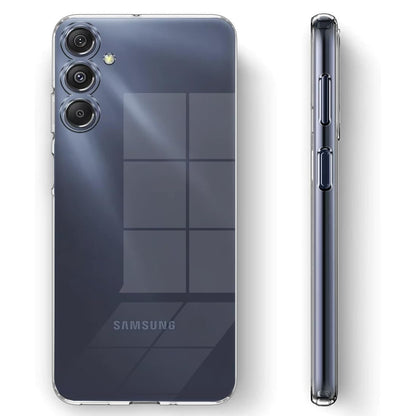 E-COSMOS for Samsung Galaxy M34 5G Case Cover Slim Crystal Clear Soft TPU Back Cover (Transparent)