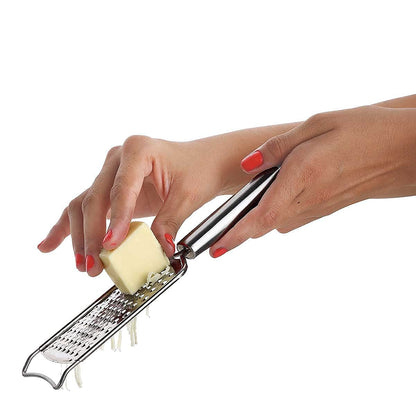 E-COSMOS Stainless Steel Cheese Grater & Lemon Zester for Kitchen