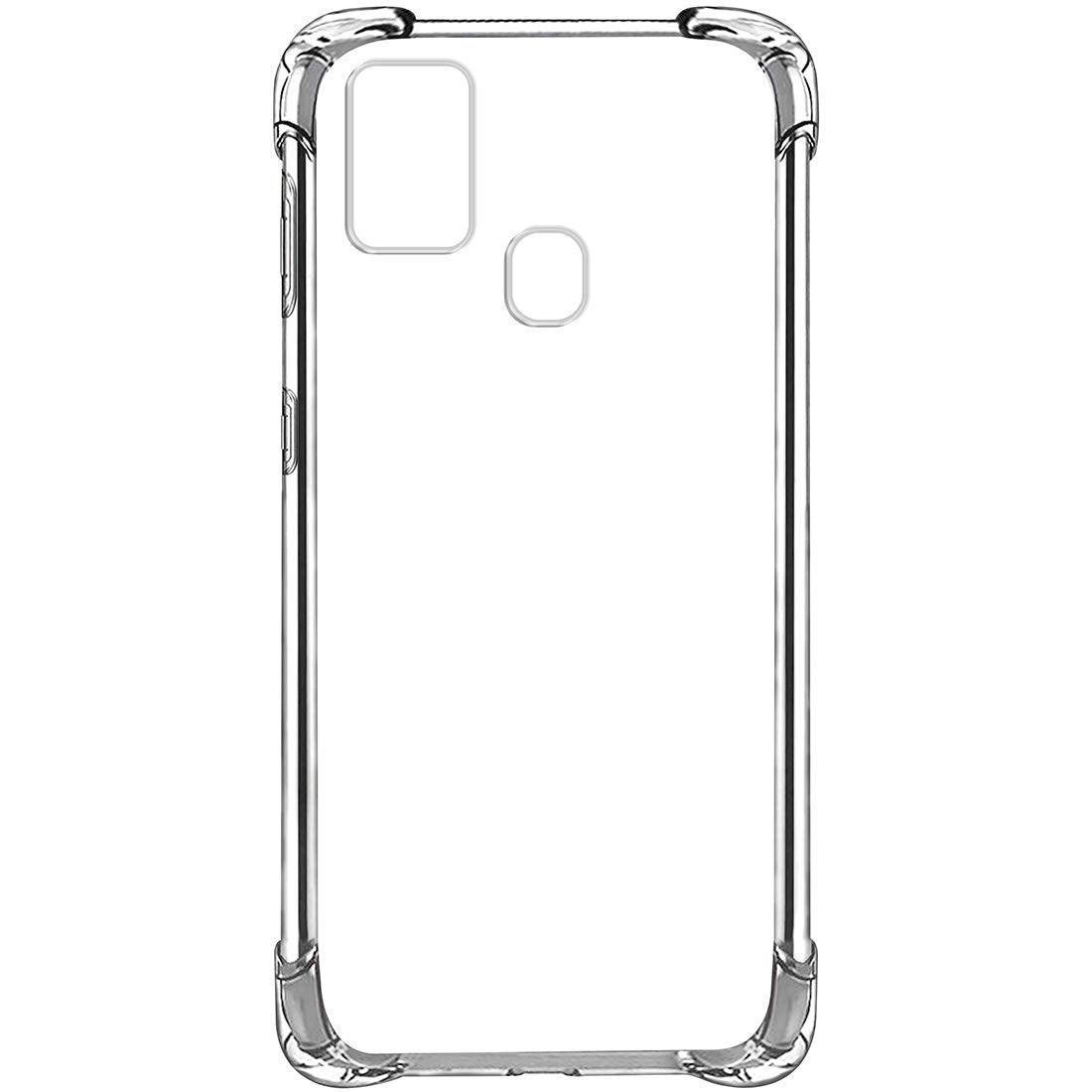 E-COSMOS for Samsung Galaxy M31 Case Cover Slim Crystal Clear Soft TPU Back Cover (Transparent)…