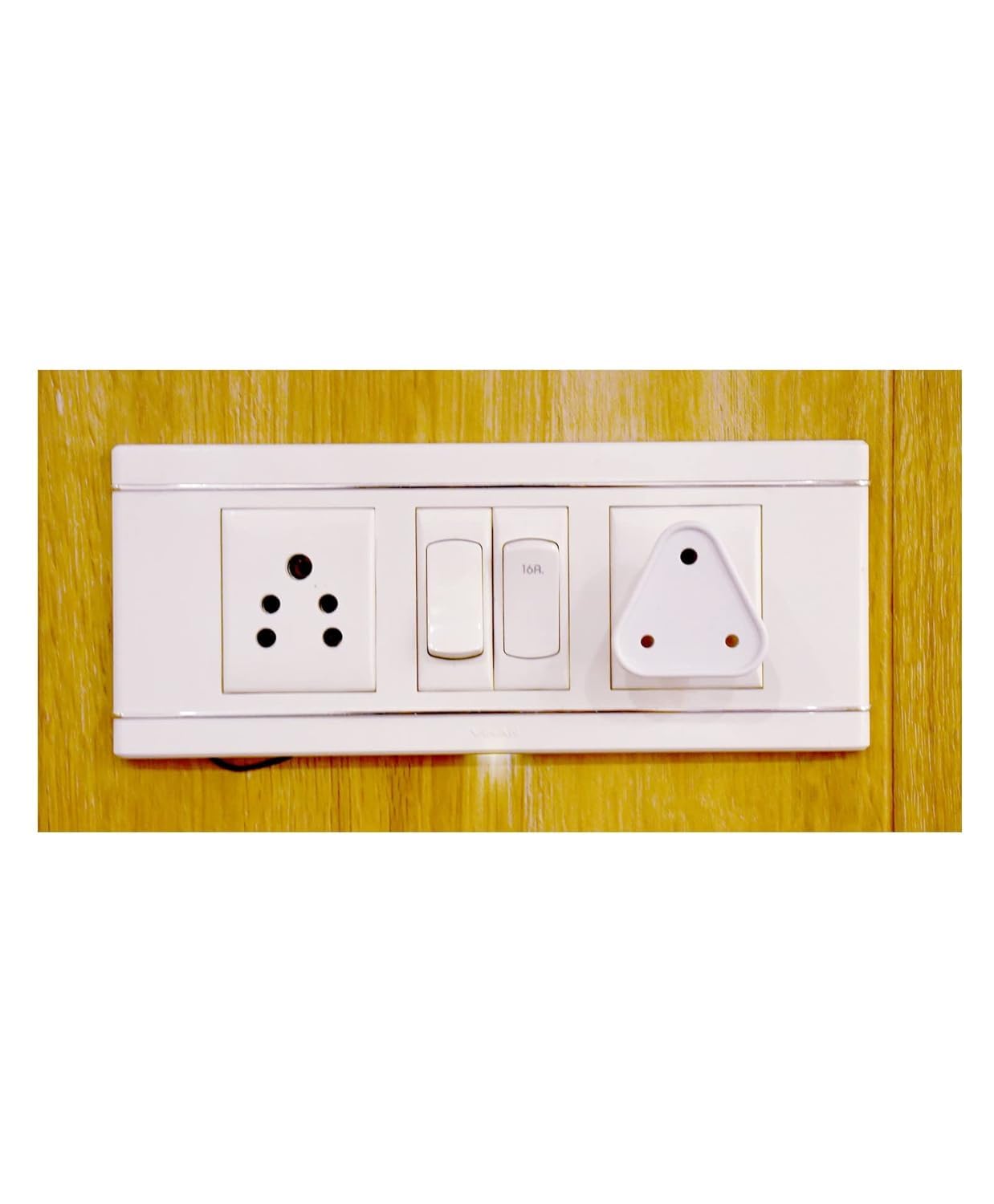E-COSMOS E-COSMOS Baby Safety Electric Socket Plug Cover Guards (Pack of 12) White