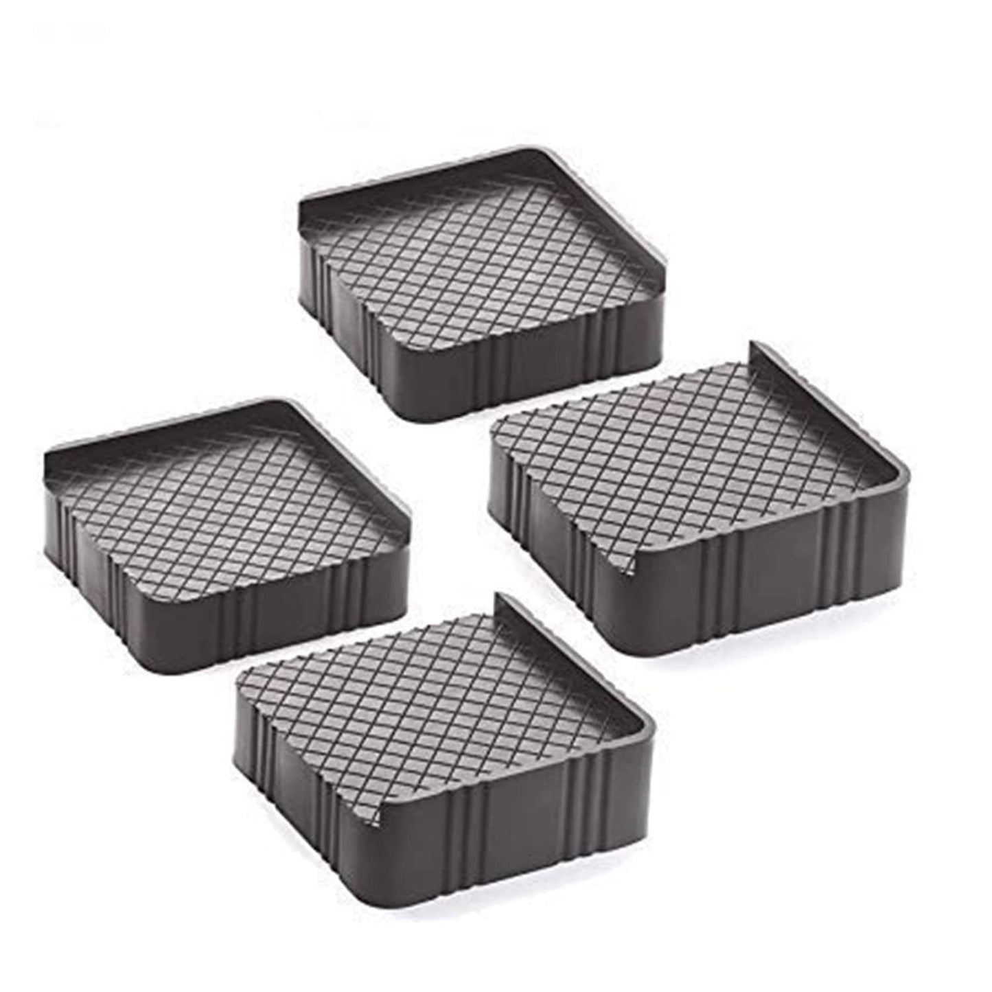 E-Cosmos Refrigerator Stand, Washing Machine Stand,Furniture Base Stand, Fridge Stands for Single Door and Double Door (Pack of 4) (Grey), Medium