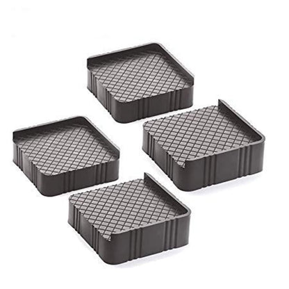 E-Cosmos Refrigerator Stand, Washing Machine Stand,Furniture Base Stand, Fridge Stands for Single Door and Double Door (Pack of 4) (Grey), Medium