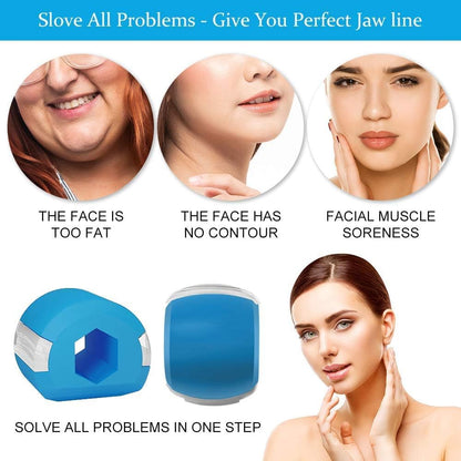 E-COSMOS Pack Of 2 Jawline Exerciser Double Chin Reducer