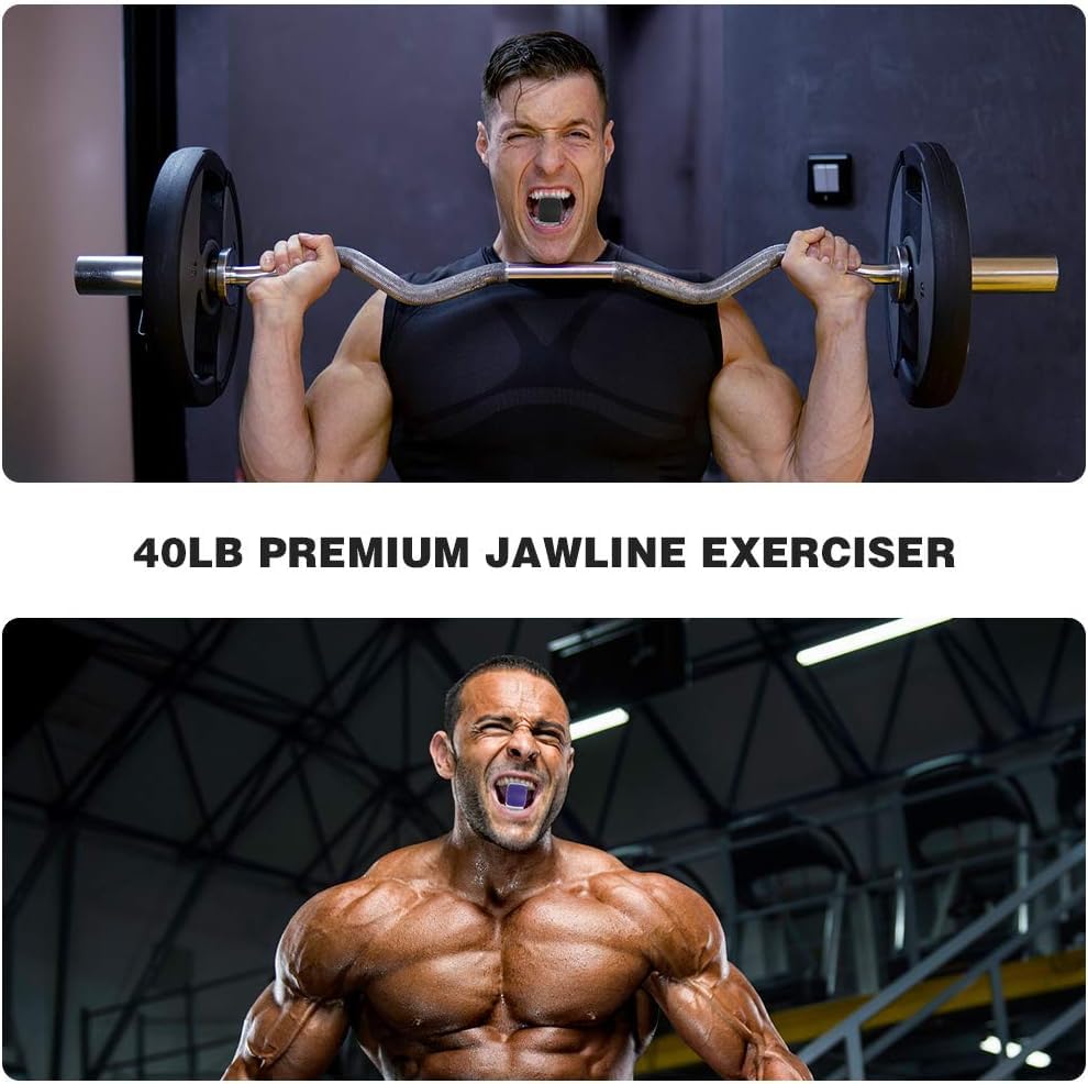 E-COSMOS Pack Of 2 Jawline Exerciser Double Chin Reducer