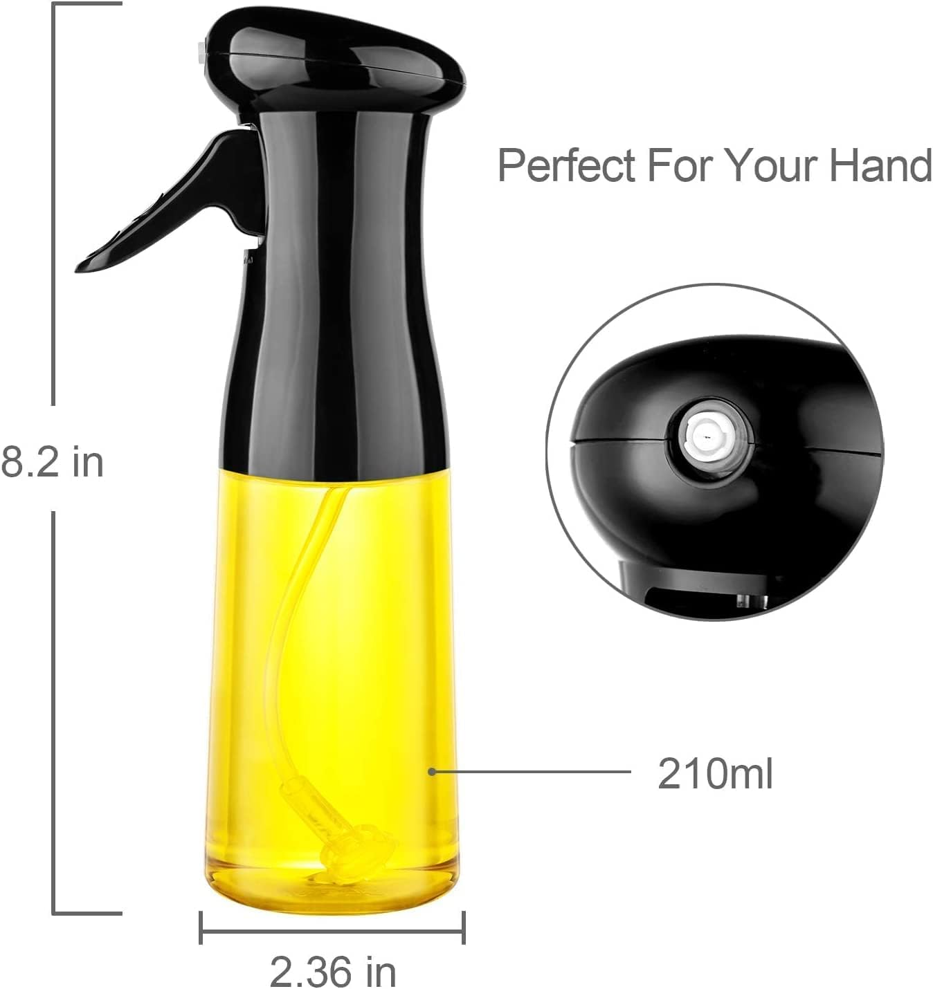E-COSMOS Olive Oil Dispenser Bottle for Kitchen