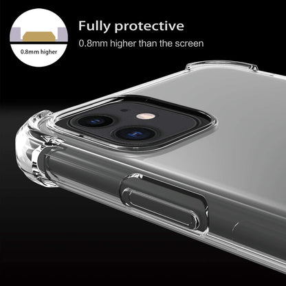 E-COSMOS Back Cover for iPhone 11 (Silicone_Transparent)