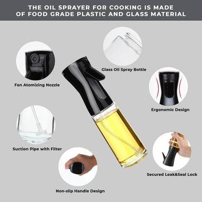 E-COSMOS Olive Oil Dispenser Bottle for Kitchen