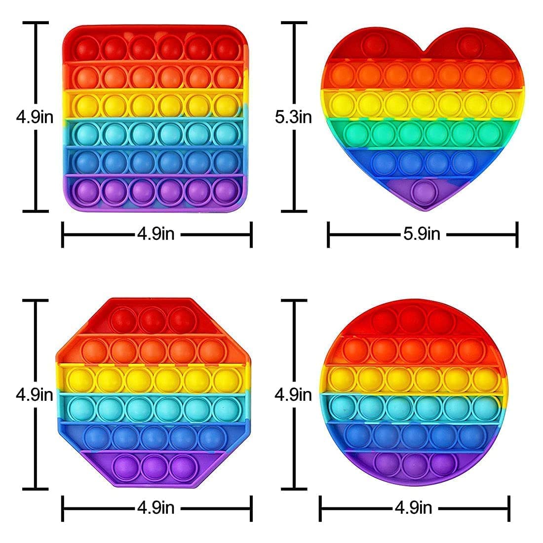 E-COSMOS Pop It Autism Special Silicone Stress Relief Toy