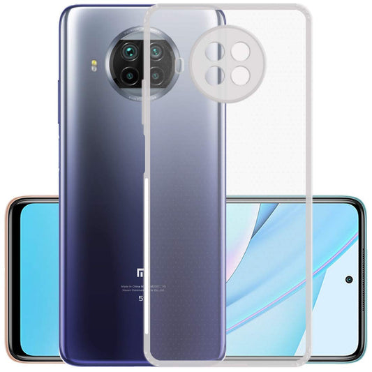 E-COSMOS for Xiaomi Mi 10i 5G Case Cover Slim Crystal Clear Soft TPU Back Cover (Transparent)