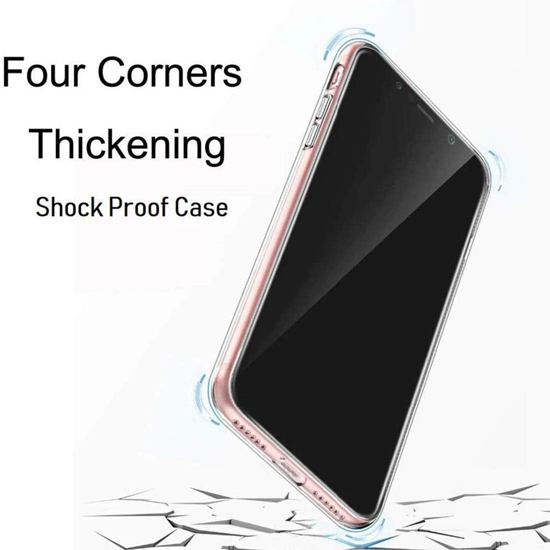 E-COSMOS for Xiaomi Mi 10i 5G Case Cover Slim Crystal Clear Soft TPU Back Cover (Transparent)