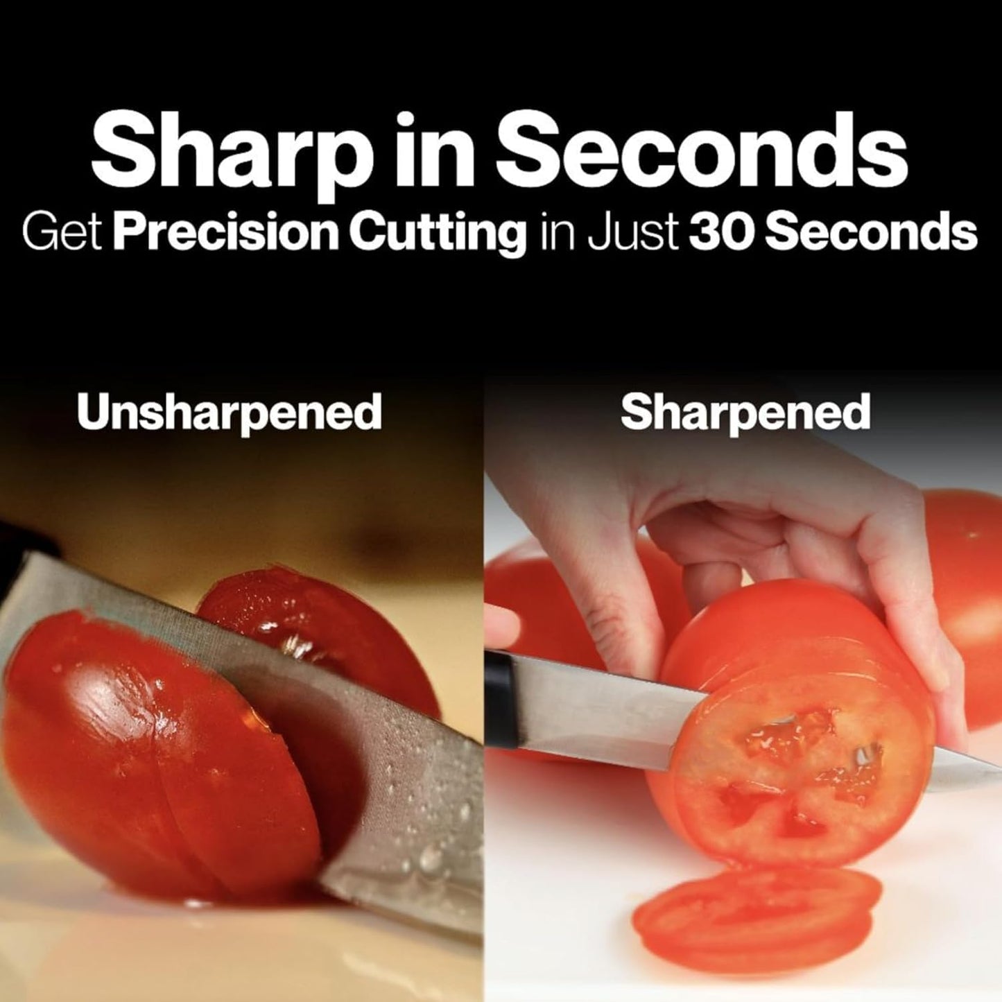 E-COSMOS Pro Knife Sharpener Tool - Advanced Rod Sharpening System for Effortless Blade Maintenance | Ideal for Chefs and Home Cooks