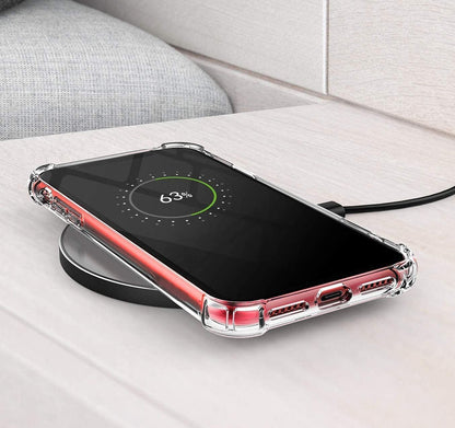 E-COSMOS Back Cover for iPhone 11 (Silicone_Transparent)
