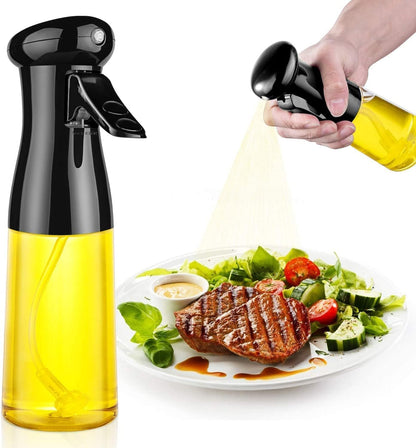 E-COSMOS Olive Oil Dispenser Bottle for Kitchen - 2 in 1 Oil Dispenser and Oil Sprayer for Cooking, Air Fryer, Salad, 500ml Olive Oil Sprayer (Multicolor)