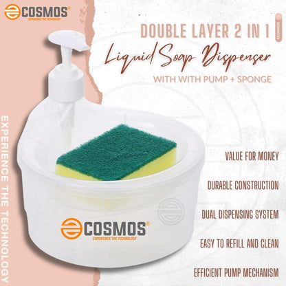 E-COSMOS Soap Dispenser Pump for Dishwasher (Multi-Colour)