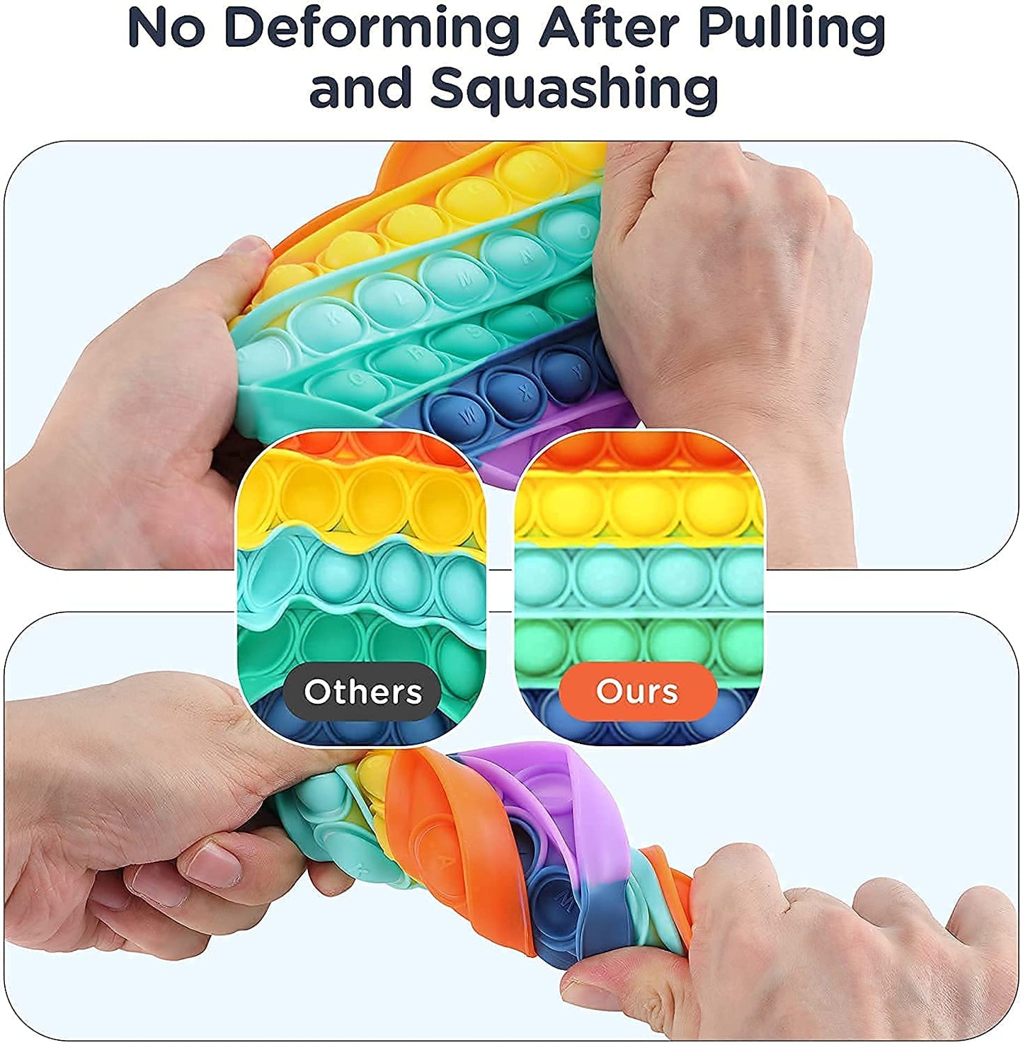 E-COSMOS Pop It Autism Special Silicone Stress Relief Toy
