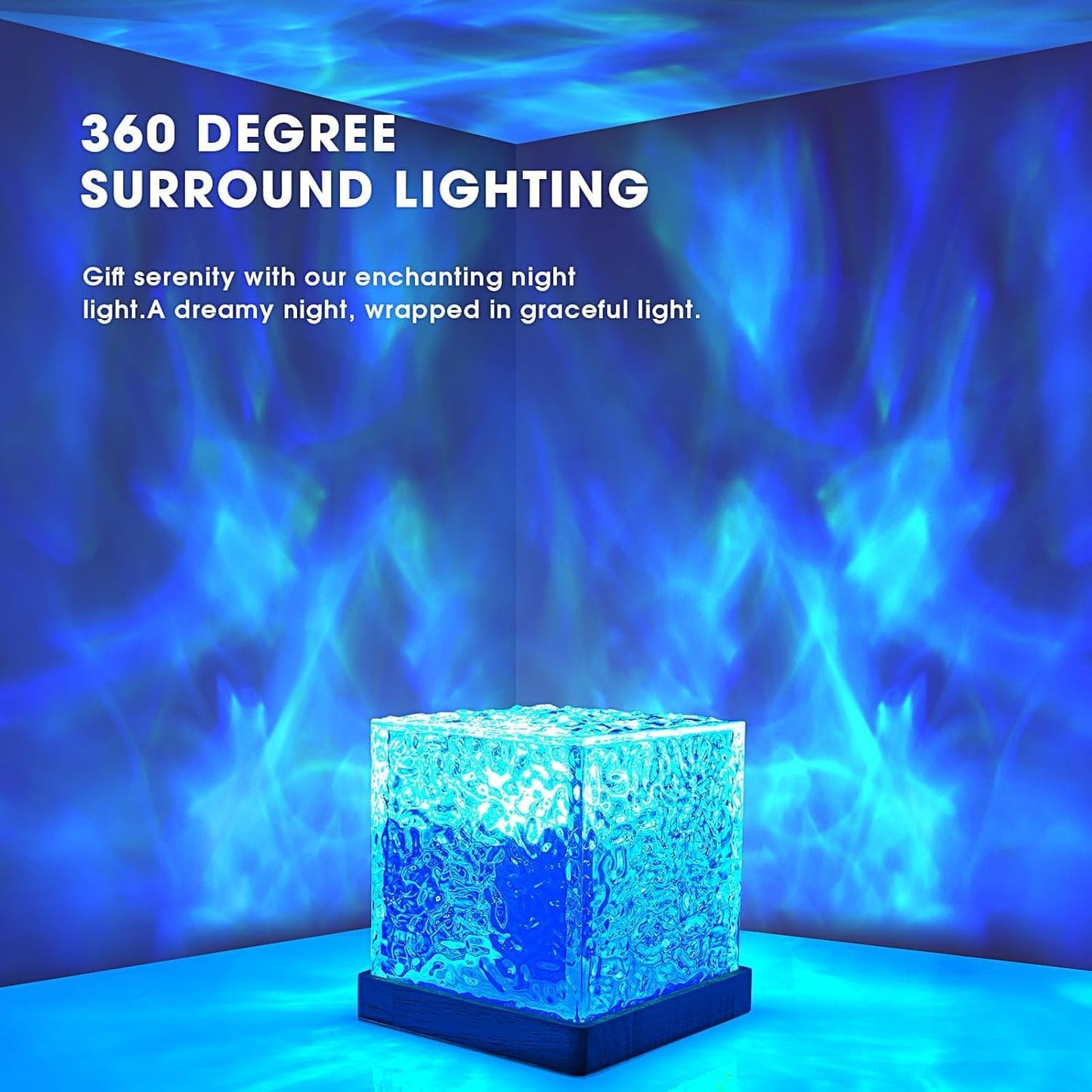 E-COSMOS Plug in Led Night Light Mini USB Led Light(4 Pcs) - Plastic, White