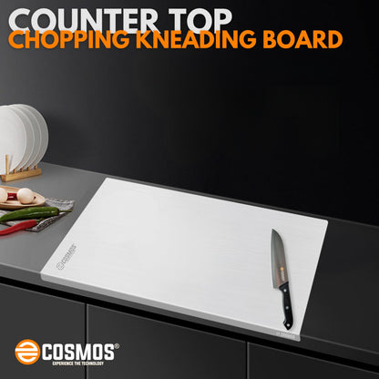 E-COSMOS Plastic Cutting/Chopping Board (Turquoise), M