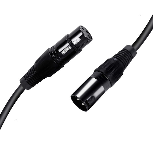 E-COSMOS Xlr Cable, Xlr Male To Female Microphone Extension Cable For Amplifiers,Microphones,Mixer,Preamp,Speaker System Or Other Professional Recording 2M/6.5Ft