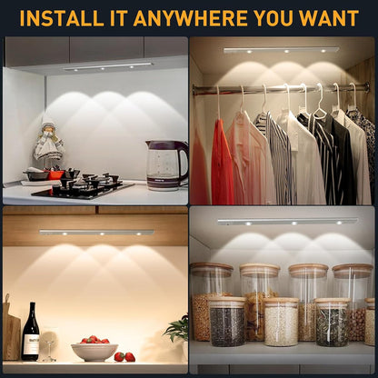E-COSMOS Plug in Led Night Light Mini USB Led Light(4 Pcs) - Plastic, White