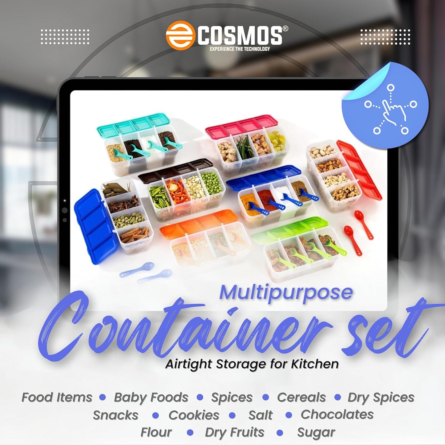 E-COSMOS Fridge Storage Boxes