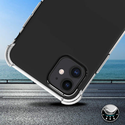 E-COSMOS Back Cover for iPhone 11 (Silicone_Transparent)