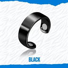 E-COSMOS Magnetic Acupressure Ring, 2 Pcs, for Sugar Control, BP Support, Diabetic Relief, Management, LI4 Point Therapy Ring, Adjustable for Men & Women, Pain Relief Tool